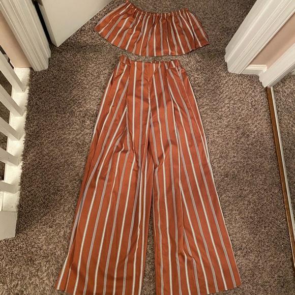 2 piece matching stripe set - Picture 1 of 1